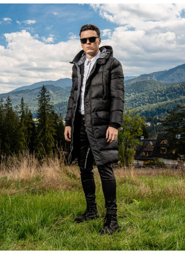 Kabát Redrum Ridge Puffer Black – černá péřová bunda Kabát Redrum Ridge Puffer Black – černá péřová bunda