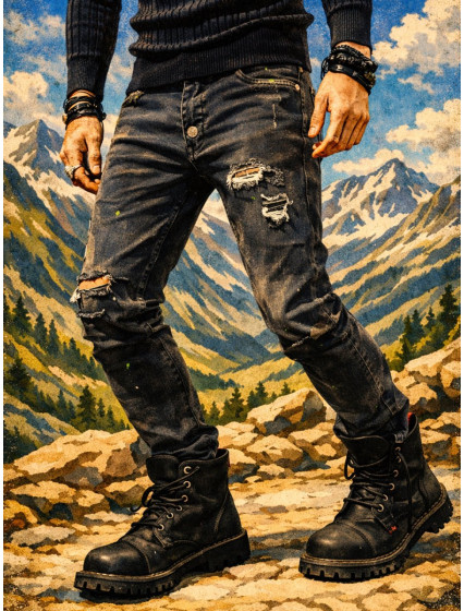 JEANS BLACK REBEL JEANS BLACK REBEL