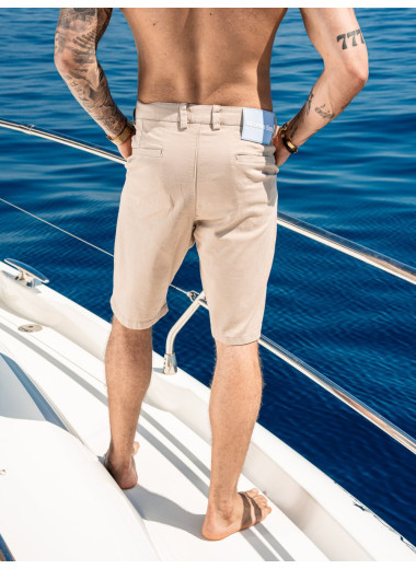 SZORTY OCEAN DRIVE CUT OFF BEIGE SZORTY OCEAN DRIVE CUT OFF BEIGE