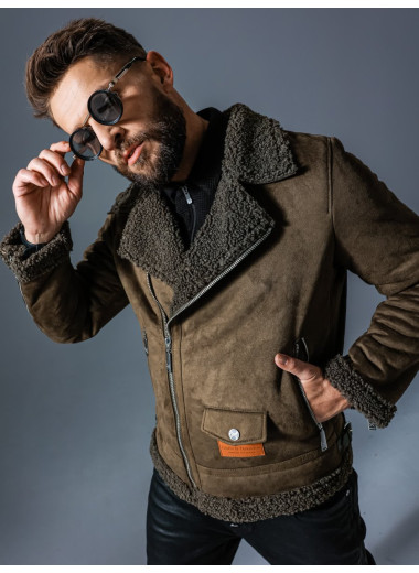 BUNDA SNOW SHEARLING GREEN