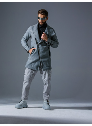 JACKS FURY COAT GREY