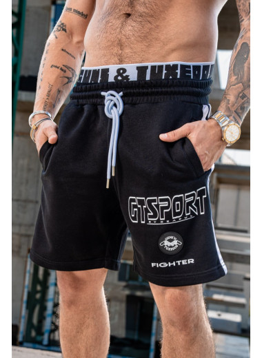 SZORTY FIGHTER BLACK WDR