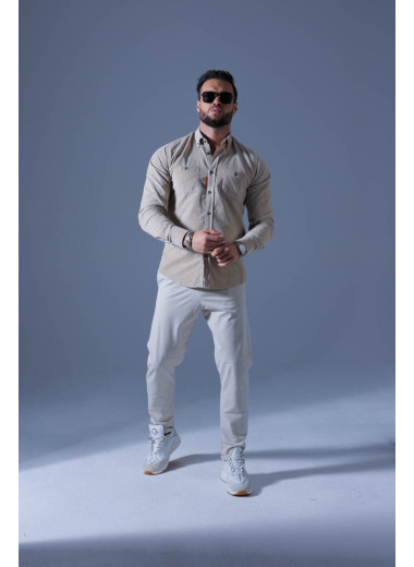 KOŠILE MONTROSE BEIGE KOŠILE MONTROSE BEIGE