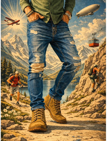 JEANS FREAKY HITCHY JEANS FREAKY HITCHY