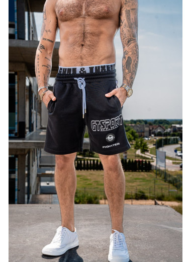 SZORTY FIGHTER BLACK WDR