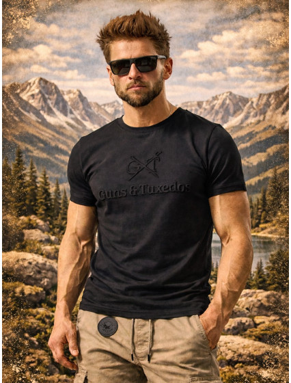 T-SHIRT BLACK PRESSURE