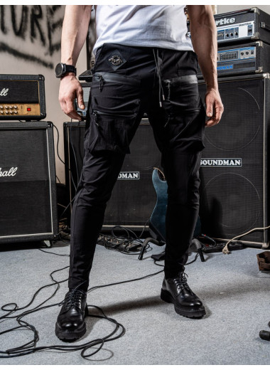 SPODNIE BLACK RIOT