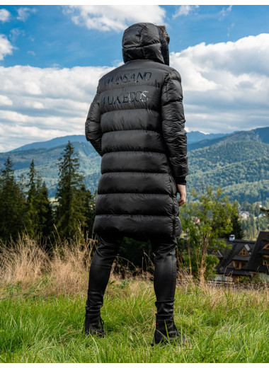 Kabát Redrum Ridge Puffer Black – černá péřová bunda Kabát Redrum Ridge Puffer Black – černá péřová bunda