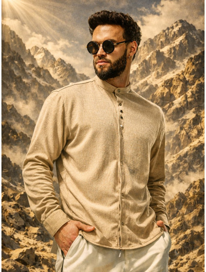 longsleeve Limbo Beige longsleeve Limbo Beige