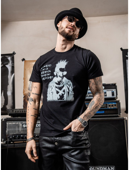 T-SHIRT BIAFRA BLACK