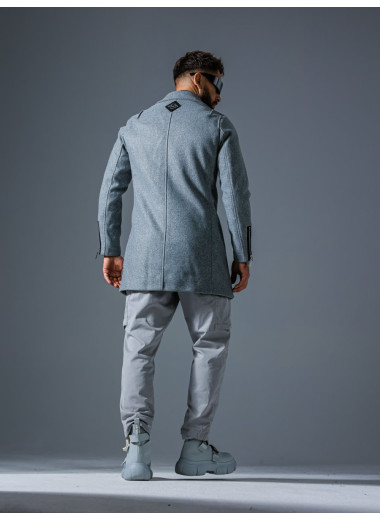 JACKS FURY COAT GREY