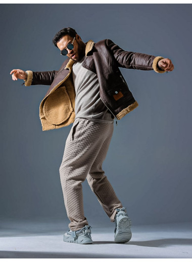 BUNDA SNOW SHEARLING BROWN BUNDA SNOW SHEARLING BROWN