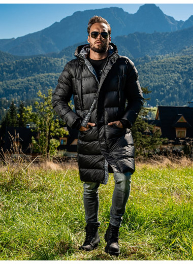Kabát Redrum Ridge Puffer Black – černá péřová bunda Kabát Redrum Ridge Puffer Black – černá péřová bunda