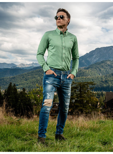 KOŠILE SALERNO GREEN WDR KOŠILE SALERNO GREEN WDR