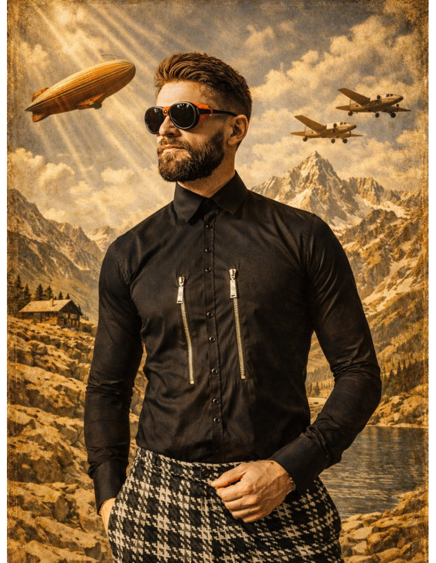 koszula Paralel Zip koszula Paralel Zip