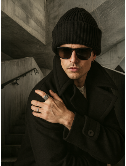 PEA COAT BUNDA BLACK