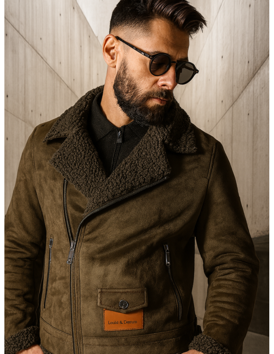 BUNDA SNOW SHEARLING GREEN