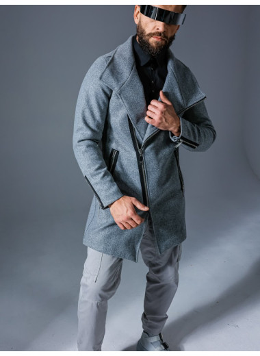JACKS FURY COAT GREY