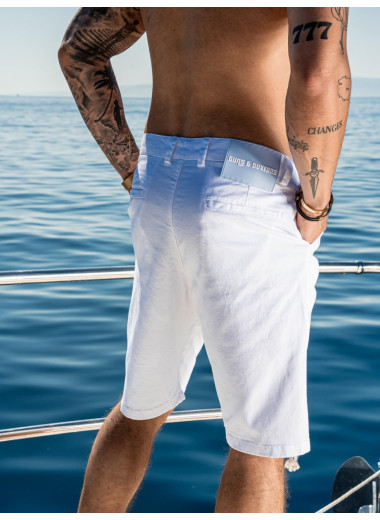 Šortky OCEAN DRIVE CUT OFF BLANCO Šortky OCEAN DRIVE CUT OFF BLANCO