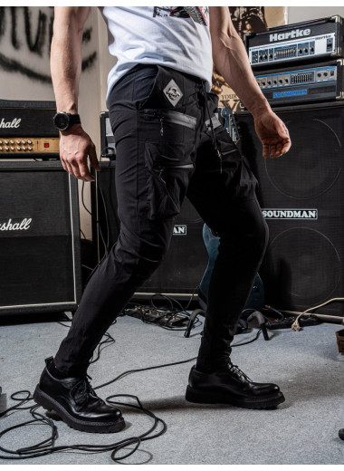 SPODNIE BLACK RIOT