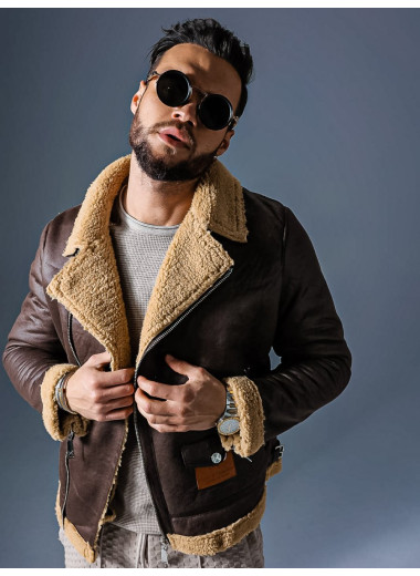 BUNDA SNOW SHEARLING BROWN BUNDA SNOW SHEARLING BROWN