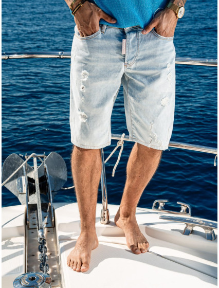 SZORTY MONSUN FADE JEANS CUT OFF SZORTY MONSUN FADE JEANS CUT OFF