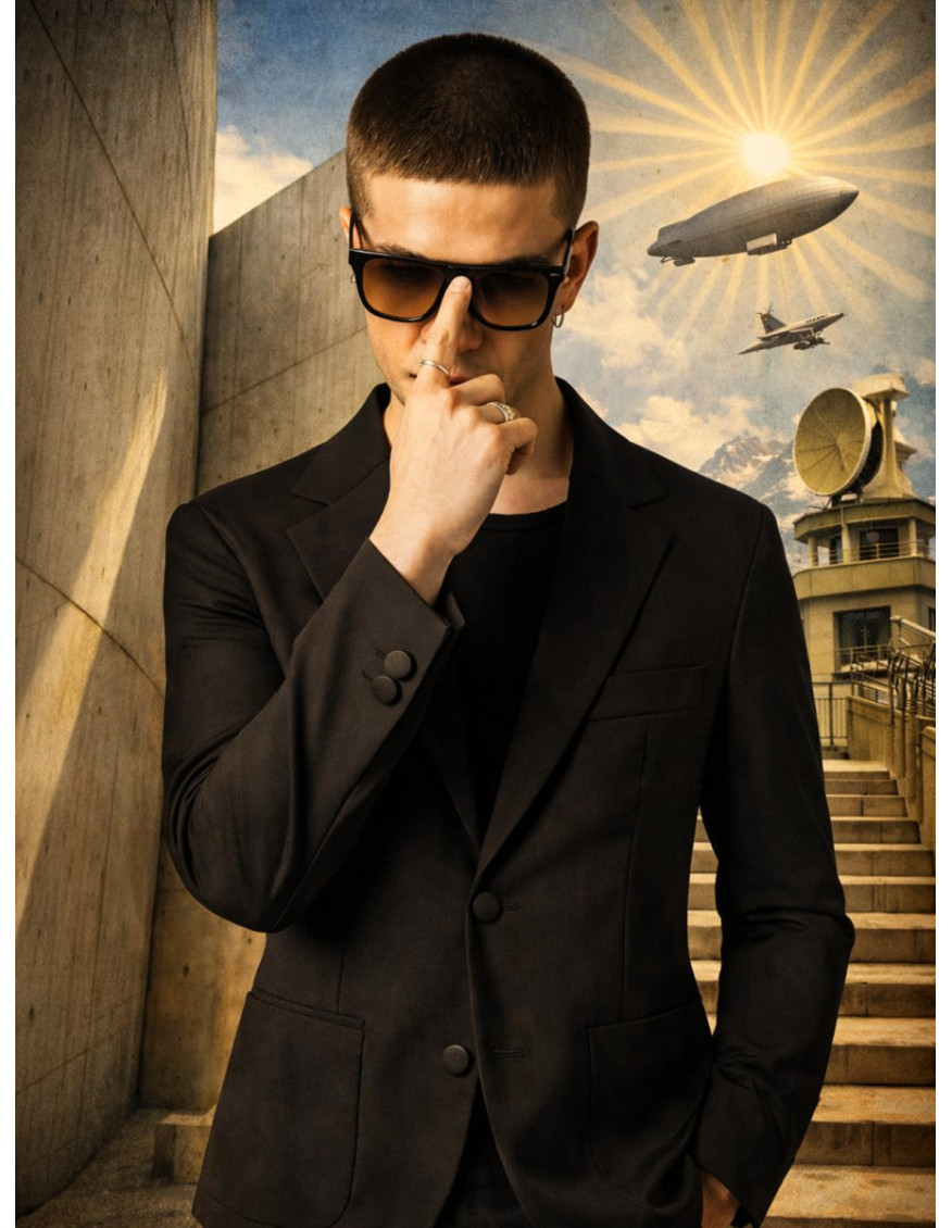 Marynarka Combat Blazer Black